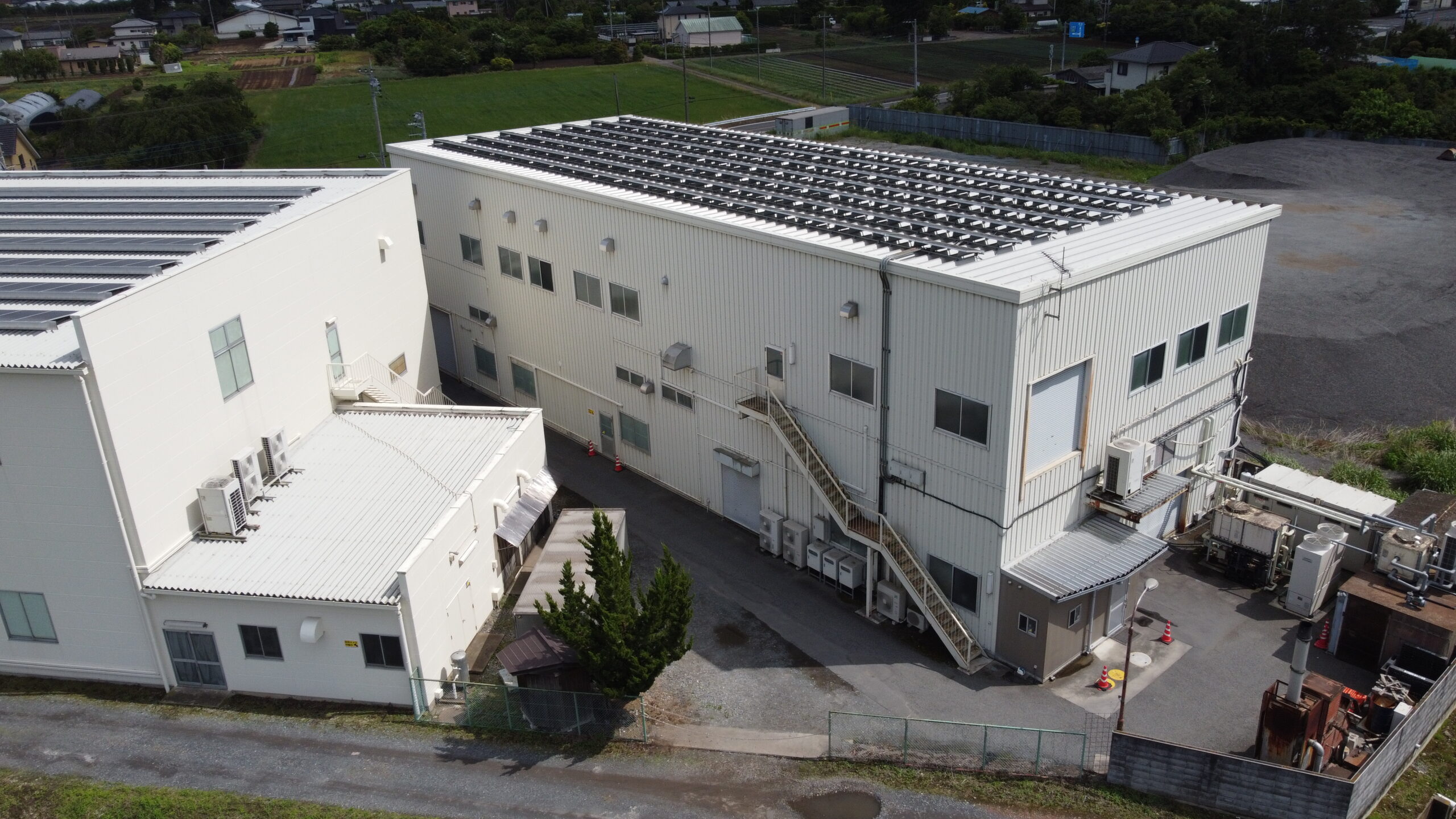 深谷第二工場 空撮